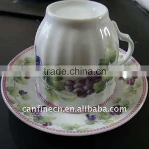 High Quality Tea Cup and Saucer With Nice Design thumbnail-1