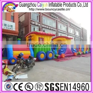 Children Toys Train Inflatable Obstacle With Free EN14960 Certificate thumbnail-1