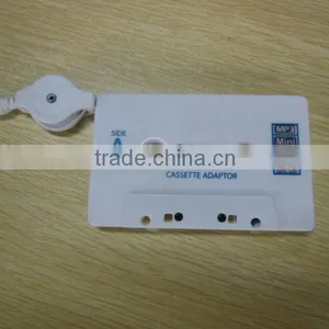 Car 3.5mm Connector Audio Cassette Adapter Stereo Sound thumbnail-1