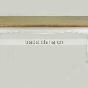 Antique Wooden Double Color Rectangular Dining /Party Table(DT-1036) thumbnail-2