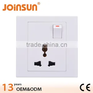 With 1 Gang Switch 3-feet Univeersal Socket thumbnail-1