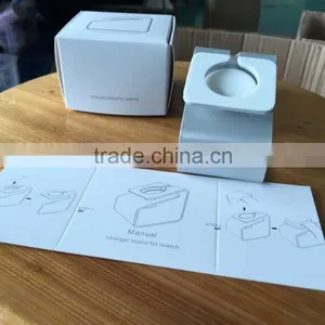 Cheap Solid Wood Mini Watch Stand for Apple Watch thumbnail-6