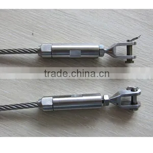 Stairs Handrail Railing Cable Deck Stainless Steel Railing Wire Rope Fastener thumbnail-1