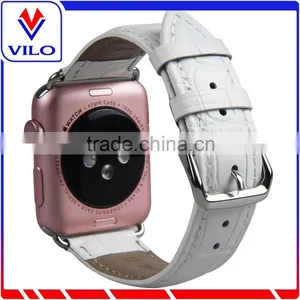 High Quality Genuine Leather Wrist Strap Watch Band With Adapter For IWatch 38mm/42mm thumbnail-2