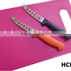 Plastic Cheese Board With Cheese Knife thumbnail-1