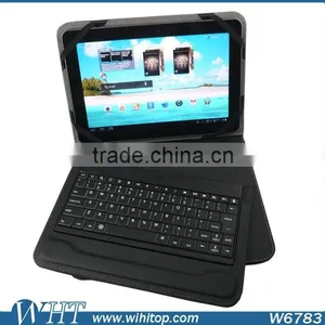 2015 Products Wholesale for Android 10.1 Inch Universal Tablet Bluetooth Wireless Keyboard Case With Stand thumbnail-1