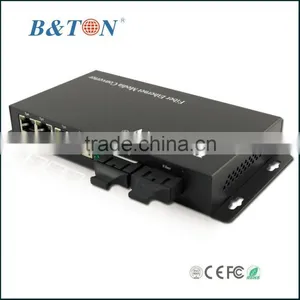 Fiber Optical Ethernet Switch Converter 2 Fiber Ports and 4 RJ45 Ports thumbnail-2