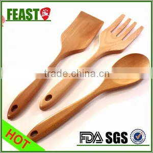 New Style Fashion Mini Wooden Fork and Spoon for Kitchen Quality Choice thumbnail-1