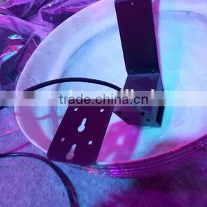 12'' 30cm Stainless Steel Half Round Ball Clear Hollow Plastic Half Sphere Marror Ball thumbnail-2