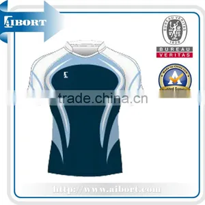 SUBRG-882 Youth White Navy Rugby Jerseys Wholesale thumbnail-1