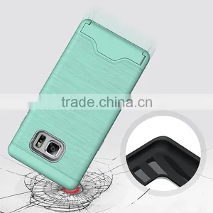 China Smartphone Cell Phone Case for Samsung Galaxy Note7 With Card Slot Holder thumbnail-3