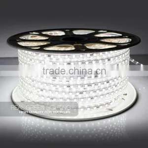 220V SMD5050 Ultra Bright White LED Strip Light thumbnail-2