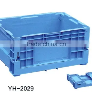 Foldable Plastic Crate Pallet Box for Fruits and Vegetables thumbnail-1