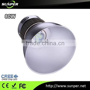 High Lumen Industrial Led Highbay Lamp 80w High Bay Reflectors thumbnail-4
