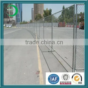 Diamond Wire Mesh Temporary Fence/Chain Link Portable Fence/Mobile Fence thumbnail-3