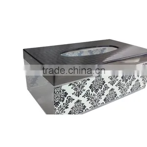 Home Accessory Plastic Square Tissue Paper Box thumbnail-4