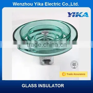 Wenzhou Yika IEC Fog Insulator U300B 300KN Glass Insulators thumbnail-1