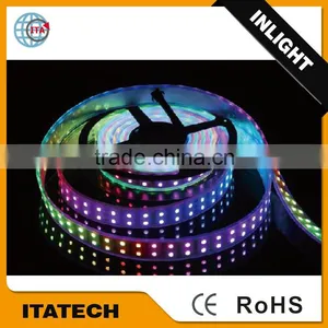 28.8W/M DC12V IP20/IP65 120PCS/M SMD5050 Magic Color LED Strip Lighting thumbnail-1