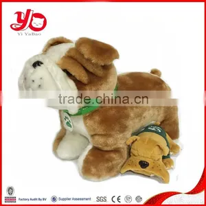 Cute Big Head Dog Plush Backpack, Plush Dog Toys Backpack thumbnail-3