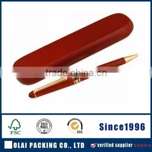 Top Quality Red Wonderful Wooden Pen Box thumbnail-1