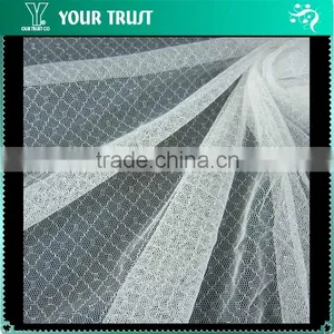 New Invention Rose 60 Gram 70% Nylon+30% Rayon Woven Mesh Fabric Swiss Lace thumbnail-3