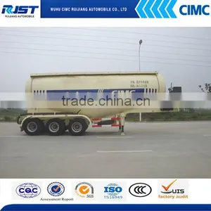 CIMC Bulk Powder Material Tanker Semi Trailer for Sale/bulk Cement Tank Semi-trailer thumbnail-1