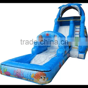 Aqua Slide Water Slides for Kids Inflatable Water Slide With Pool thumbnail-1