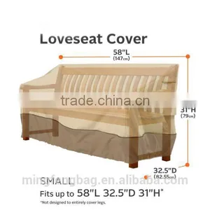 Accessories Veranda Sofa / Loveseat Cover - Small Fit Benches, Sofas and Loveseats 58" Long x 32.5" Wide x 31" High thumbnail-2