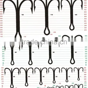Wholesale Hot Sale High Quality Treble Fishing Hook thumbnail-1