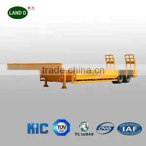 2 Axles 60 Tons Low Bed Truck Trailer For Sale thumbnail-1