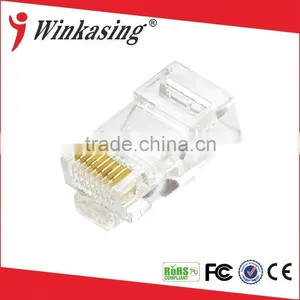 Durable With Thick Piece of Gold Cat5e RJ45 Plug thumbnail-1