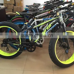 Pu Hong 2016 Newest Wholesale Snow Bicycle 26" Wheels High Carbon Steel Frame 8 Speed Snow Bike thumbnail-1