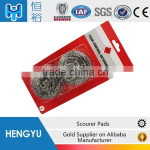 SS410 Spiral Scourer Using for Kitchen Cleaning thumbnail-1