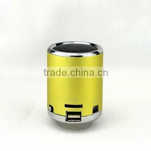 Portable Rechargeable 300Mah 5BL Battery Cylinder Shape Speaker thumbnail-2