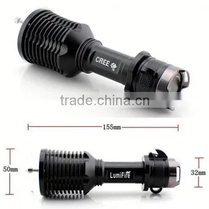 1158 New Design!! XM-L T6 LED Ultra Power Aluminum Torch Light Seat Belt Cutter Flashlight for Car thumbnail-6