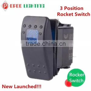 2015 New On-Off 12V/24V 3 Position Rocker Switch thumbnail-1