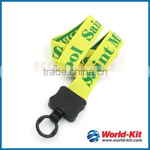 Customized Big Size Logo Woven Polyester Lanyards thumbnail-1