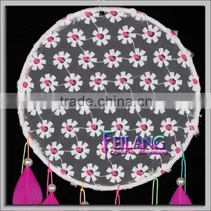 Purple Lace Dream Catchers Feathers Wall Hanging Decoration Quality Choice thumbnail-2