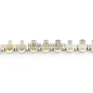Rutilated Quartz Bracelet 925 Silver Bracelet Wholeslae Semi Precious Gemstone Jewelry thumbnail-1