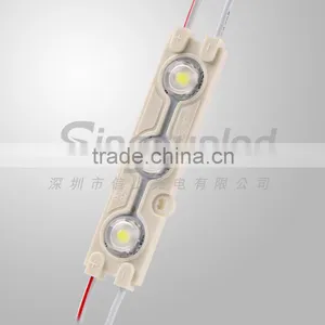 White ABS Smd 5050 0.72w 3 Chips Led Module With Lens thumbnail-2