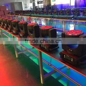 7 X 10W Osram LED Mini Wash Moving Head Light thumbnail-1