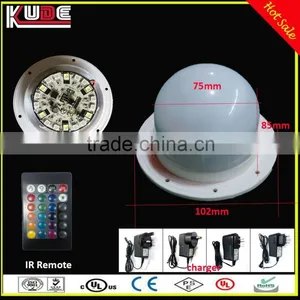 RGB SMD5050 LED Battery Light Source With Infrared Remote Control thumbnail-1