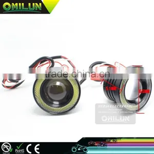 10W Fog Angel Eye High Power COB LED Daytime Running Light Warning Light thumbnail-1