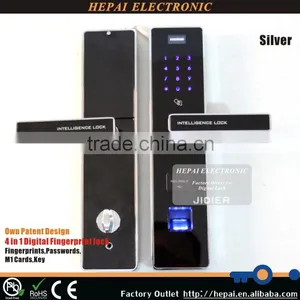 Factory Direct Biometric Fingerprint Digital Door Lock for House Security Quality Choice thumbnail-1