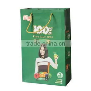 Christmas Candy Children Brown Gift Big Paper Bag thumbnail-1