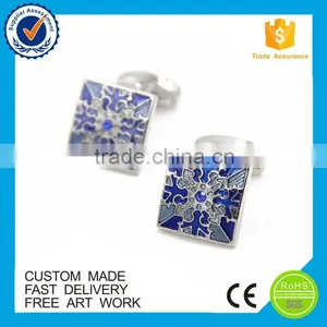 Custom Cufflinks for Men, Cufflink Manufacturer, Soft Enamel Cufflinks thumbnail-4