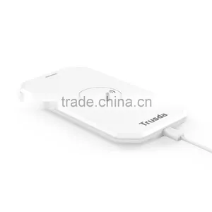 TRUSDAWireless Charger Qi Enabled Smart Wireless Charger Qi Enabled Smart Wireless Charging Pad Mini Pad for Samsung Galaxy 6/ thumbnail-4