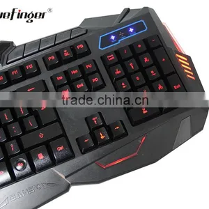 2400DPI Adjustable USB Backlit Keyboard and Mouse for Computer thumbnail-6