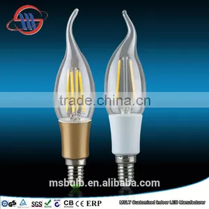 Cheap Led Bulb E14/27 Lamp 220-240V Filament Candle Light With Gold/silver/white/blue Plastic thumbnail-6