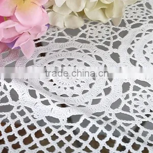 CROCHET PVC TABLECLOTH-ZT-762 RD90CM thumbnail-5